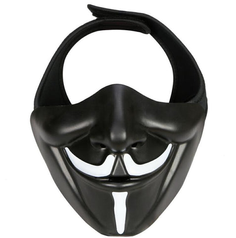 V-Half Mask BLACK