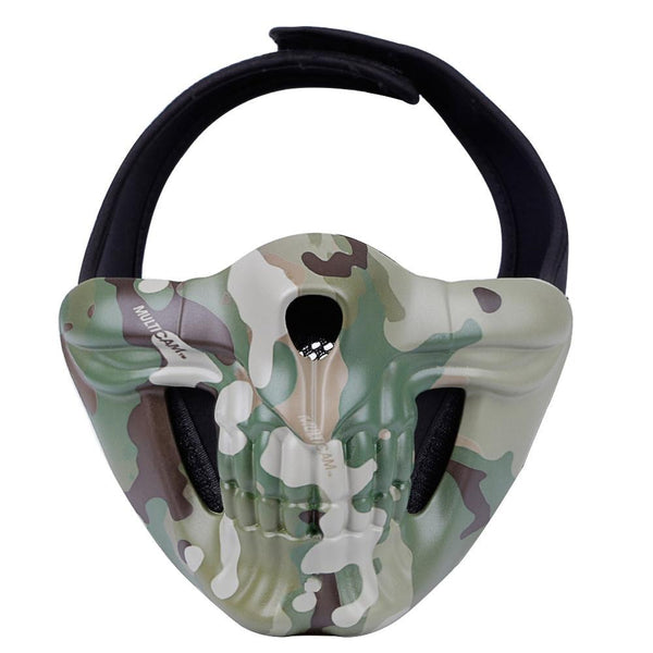 Half-SKULL Mask LIGHT CAMO
