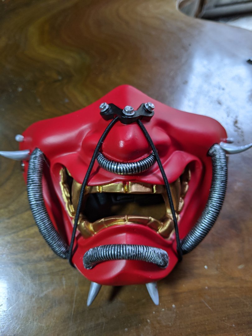 Extreme Kabuki Half Mask RED