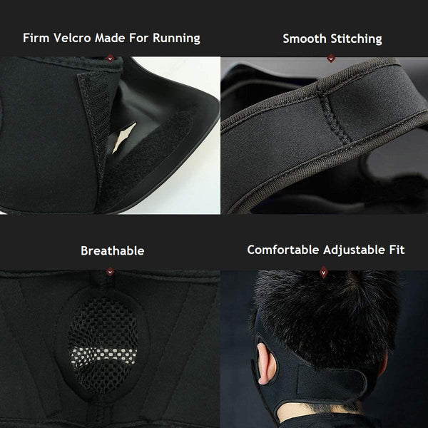 Kabuki Half Mask RED