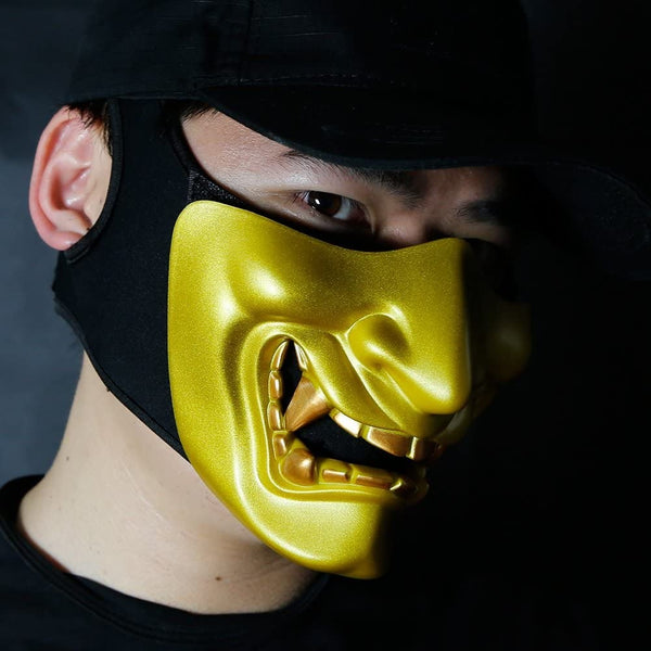 Kabuki Half Mask GOLD