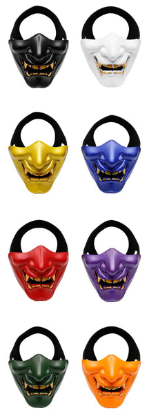 Kabuki Half Mask RED