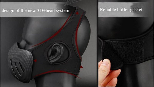 Half-Knight Mask CARBON FIBER