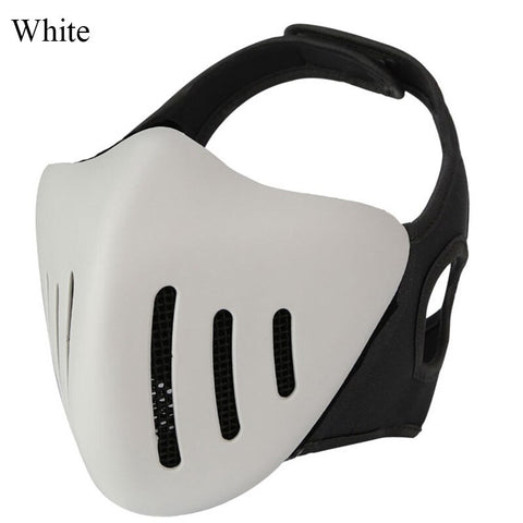 Half-Knight Mask WHITE