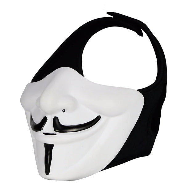 V-Half Mask WHITE